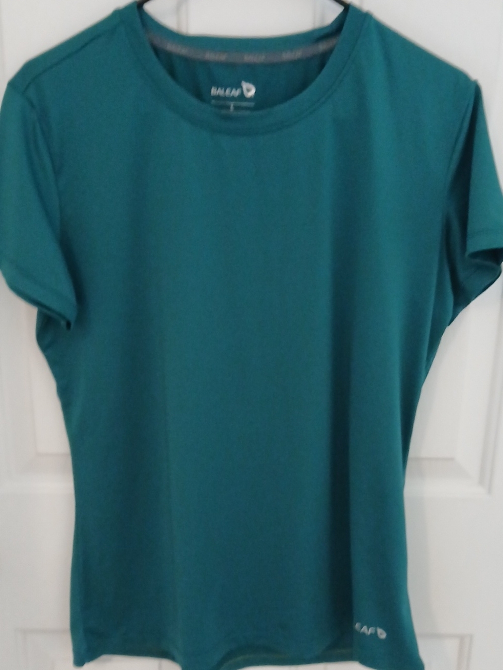 Baleaf Women's Teal Short-Sleeve Active Top